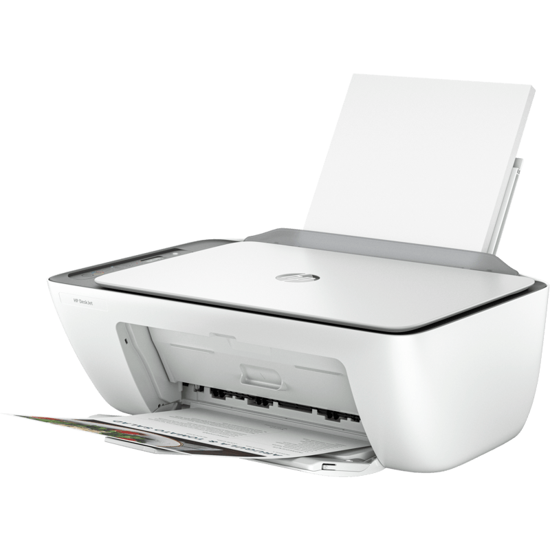 Drukarka HP DeskJet 2820e biala front lewy obrot