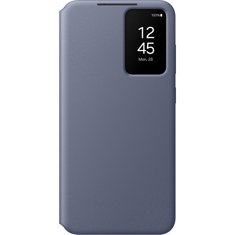 Etui Samsung Smart View Wallet Case do Samsung Galaxy S24+ 5G, front, wariant lawendowy