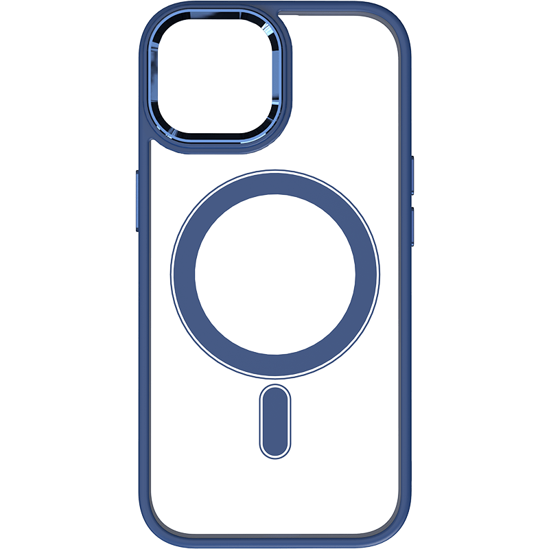 Etui WG Iron Eye Magnet iPhone 15, wariant niebieski